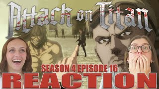Attack on Titan (SUB) - 4x16 Above and Below - Reaction