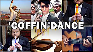 Who Played it Better: COFFIN DANCE MEME (Bass, Sax, Chicken, Flute, Guitar, Violin) chords