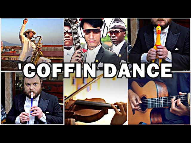 Who Played it Better: COFFIN DANCE MEME (Bass, Sax, Chicken, Flute, Guitar, Violin) class=