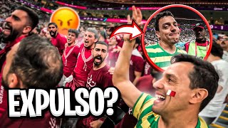 A TORCIDA DO QATAR É SURREAL! (Qatar x Equador) NO MEIÃO DA TORCIDA