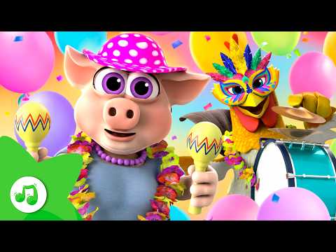 Súbete al Tren de la Alegría 🎉 REMIX👨🏻‍🌾 Canción para Celebrar Cumpleaños | La Granja de Zenón