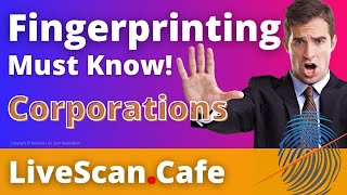 How To Fingerprint Corporations - You Must Know | Cup #74