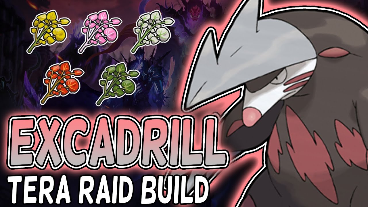 BEST Excadrill (steel) Build For Raids In Pokemon Scarlet And Violet