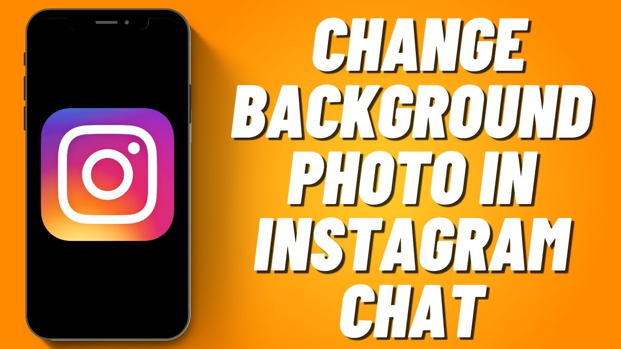 How To Change Background Photo In Instagram Chat - YouTube