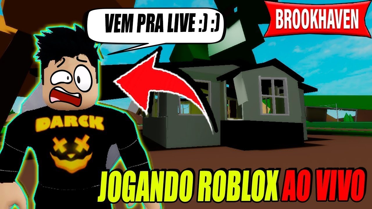 🔴 AOVIVO 🔴 JOGANDO ROBLOX COM OS INSCRITOS! 😎 