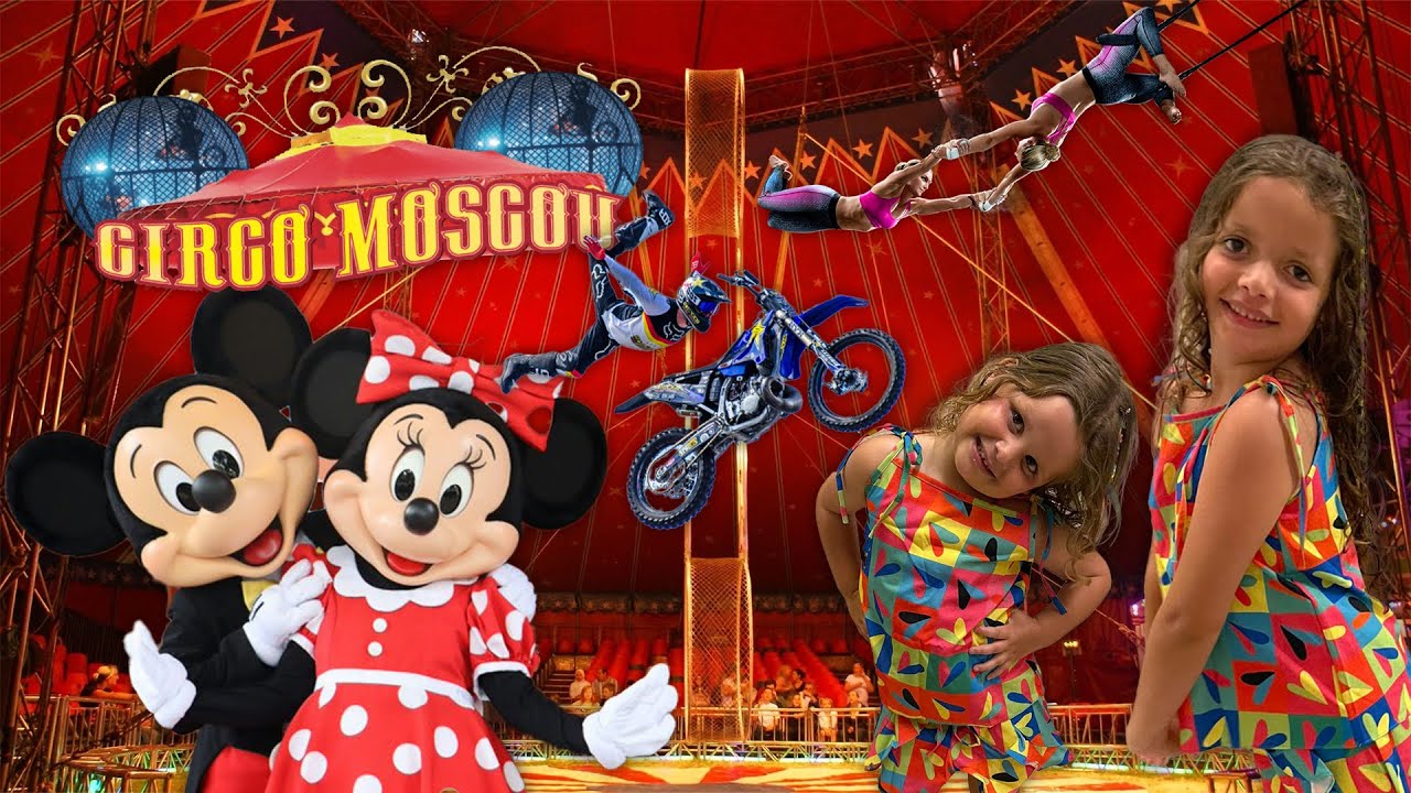 CIRCO MOSCOW - Diversão e Aventura com Personagens da Disney! Lili e Lelê 🎪✨