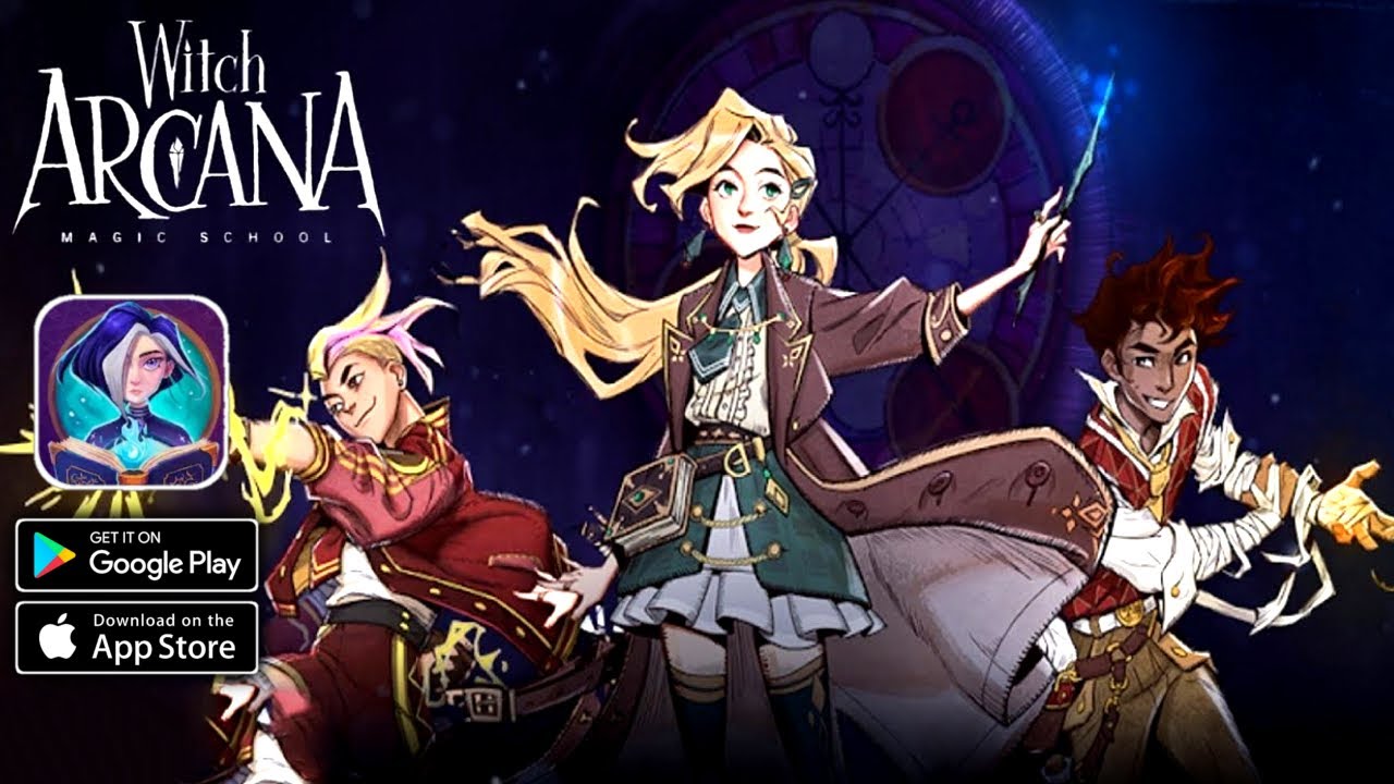 Witch Arcana - Magic School Gameplay (Android,IOS)