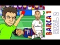 Barcelona vs Real Madrid 1-2 : El Clasico 2016 (Ronaldo goal Sergio Ramos red card Goals Highlights)