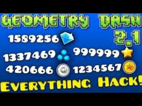 Como baixar geometry dash com dinheiro infinito - YouTube
