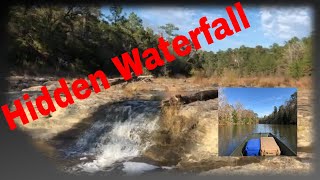 Hidden Waterfall in Texas on Lake Livingston