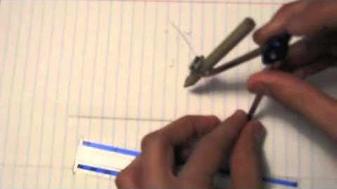 Constructing a Triangle Given Three Sides