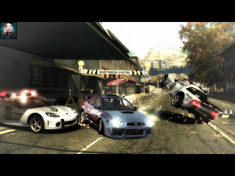 Subaru WRX STI Need For Speed Most Wanted Epic Police Chase 