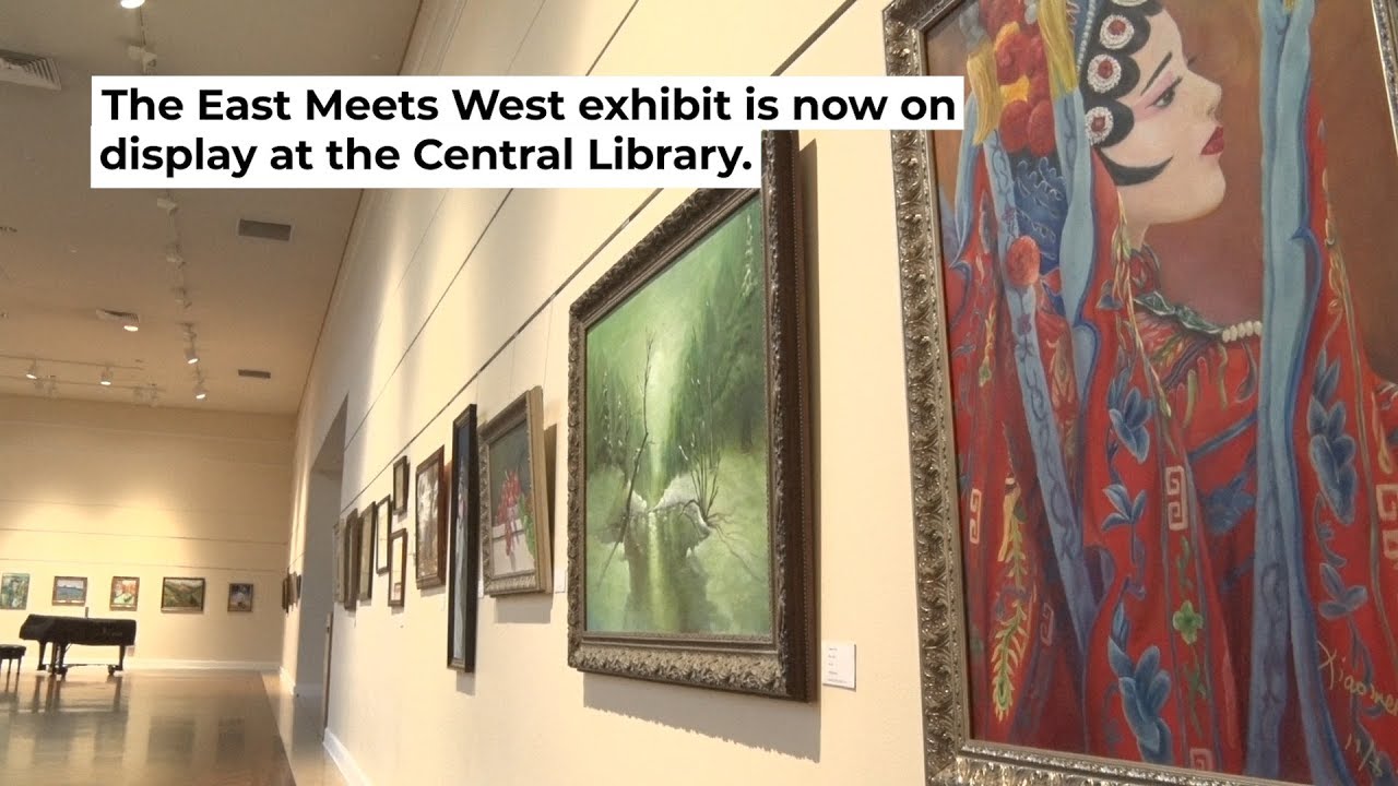 East Meets West Art Exhibit - YouTube