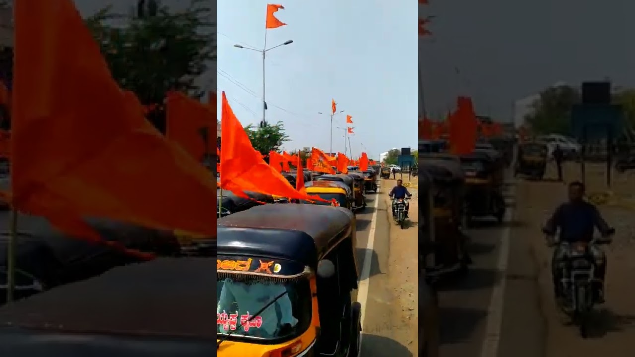 kalaburagi ram Navami utsav samiti kalaburagi Auto Rally 09/04/2022🚩🚩🙏🙏