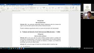 DERECHO INTERNACIONAL PRIVADO - Lección 14  1/2   Obligaciones Contractuales