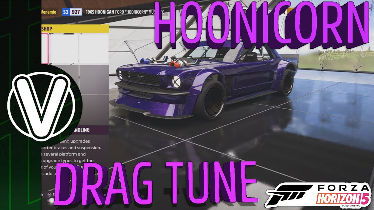Forza Horizon 5 | HOONICORN MUSTANG Drag Build And Tune *SLEEPER