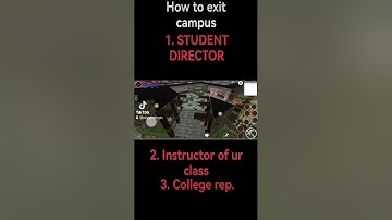Ran Mobile The Master Class / tutorial How to exit campus