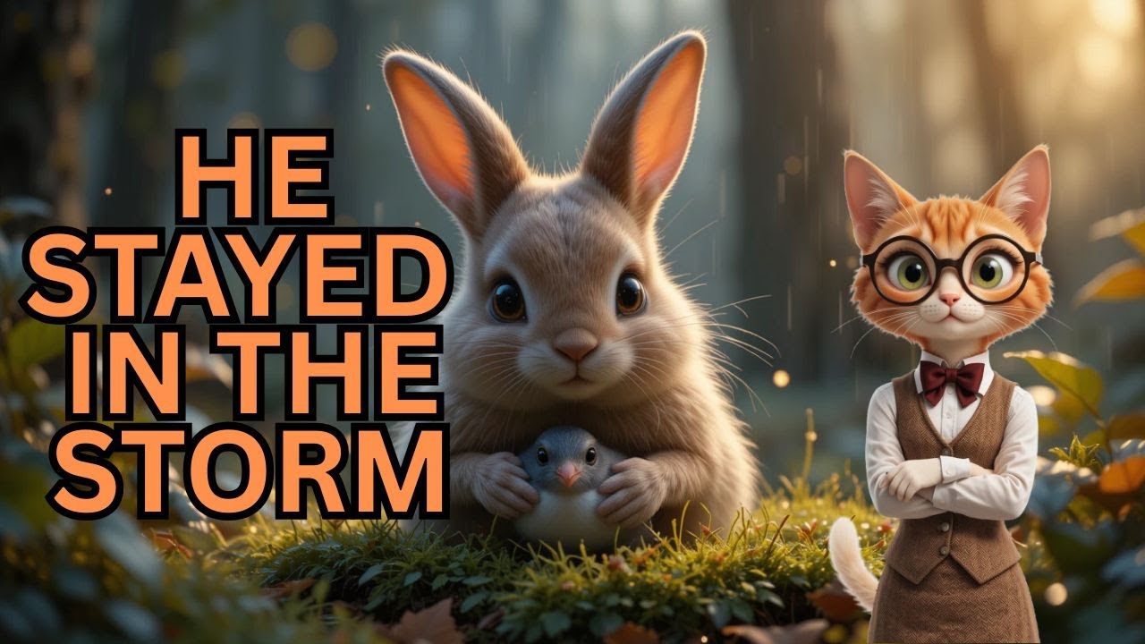 Rabbit Helps Injured Bird Animation 🐇 – Tiny Hero Rescue Tale