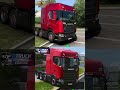 Euro Truck Simulator 2 Shadow VS Truckers Of Europe 3 Shadow #shortsfeed #shorts #short