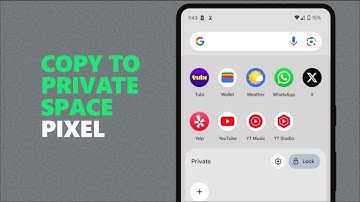 Copy files to private space Google Pixel