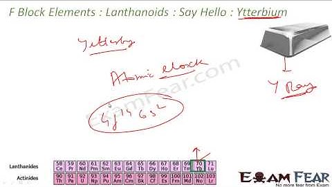 Chemistry D & F Block Elements part 31 Lanthanoids CBSE class 12 XII