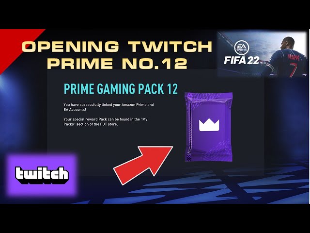 Get free FIFA 22 packs with  Prime Gaming