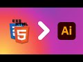 CSS is BETTER Than Illustrator?