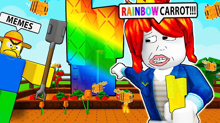 ROBLOX Grow a Garden Funny Moments (MEMES) 🌱