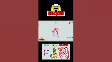 Tangled Snakes | 🤢 NOOB 😎 PRO 😈 HACKER #hackerplayer #funnyvideos #noobprohackergame