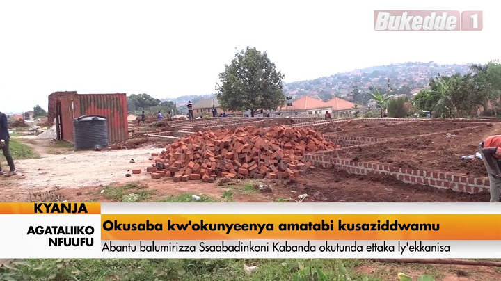 Agataliikonfuufu:Okusaba kw'okunyeenya amatabi kusaziddwamu.