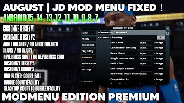 NBA2K26 JD MODMENU FIXED unable to load nba2k20 august updated latest by Rj2k Tv