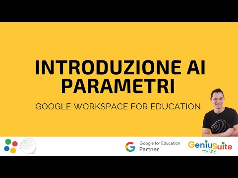 Introduzione ai Parametri Workspace for Education da settare tramite GeniuSuite