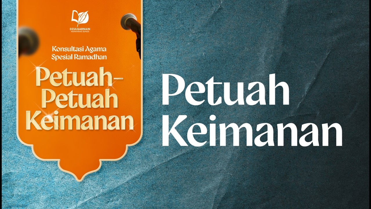 1. Petuah Keimanan