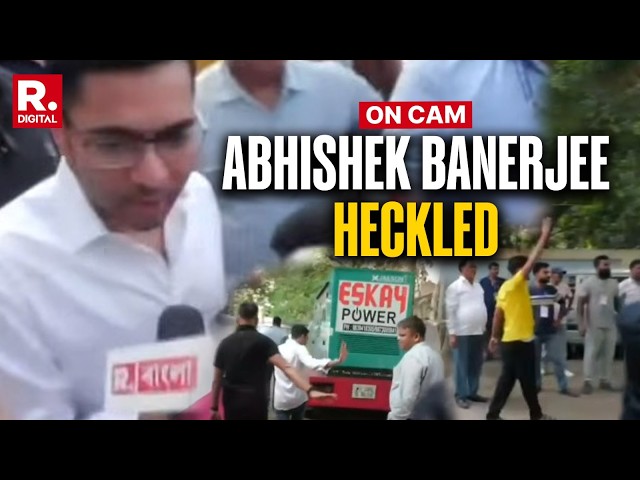 Abhishek Banerjee Heckled By BJP Workers Amid High Tension In Kolkata | Bengal Election Results 2026