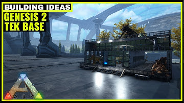 GENESIS PART 2 TEK BASE BUILD | ARK SURVIVAL