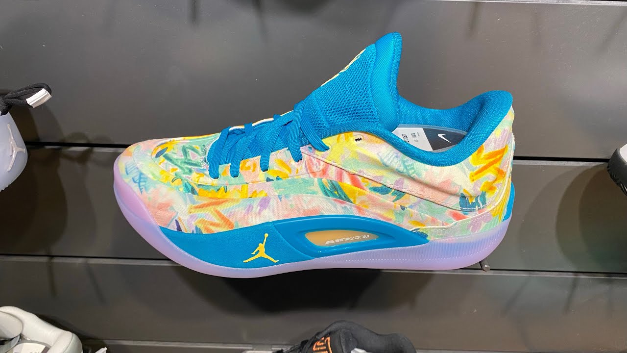 Jordan Zion 4 (Tropical Teal/ Lilac Mist/ Citron Pulse) - Style