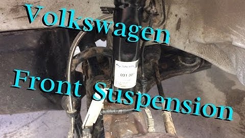 VW Golf MK4 Front Strut Replacement