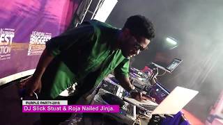 Dj Slick & Roja In The Mix Purple Party Jinja 2018