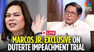 LIVE: Marcos Jr Exclusive on VP Sara Duterte's Impeachment &amp; Assassination Plot Allegations | N18G