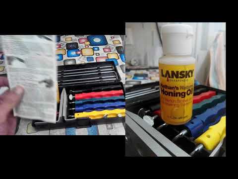 Lansky (Лански). чем смазывать камни по инструкции ??