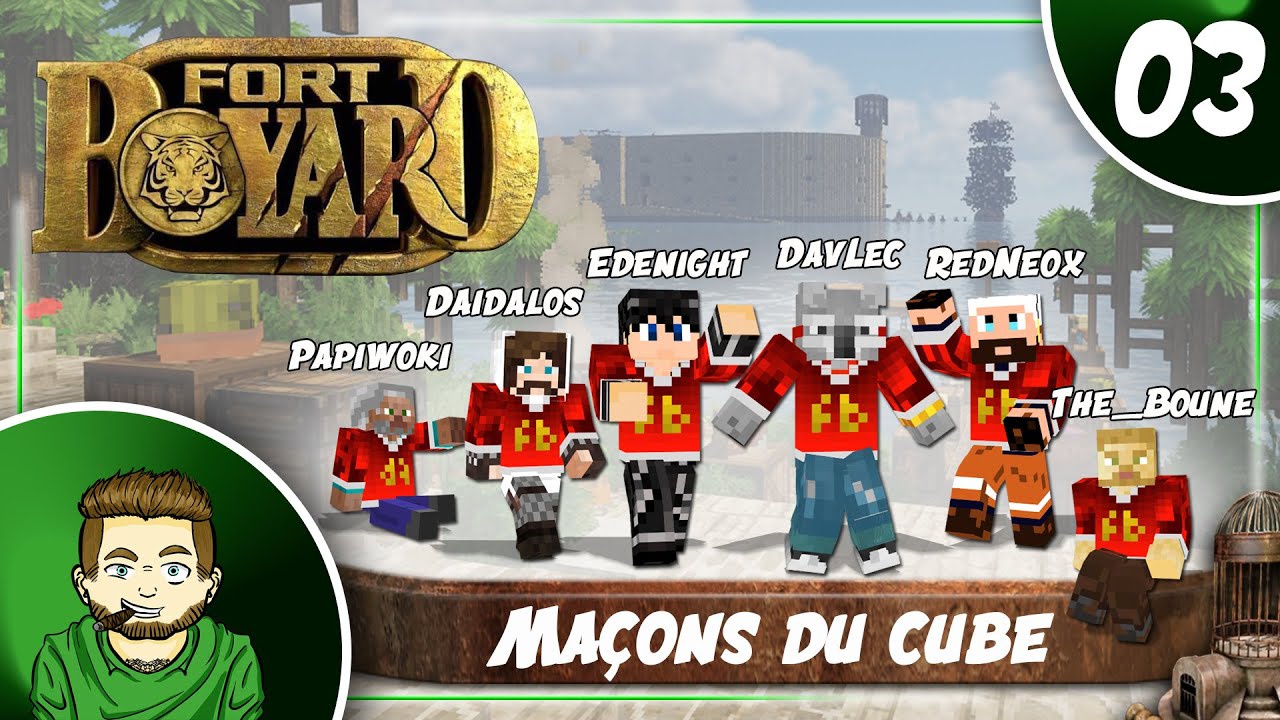 FORT BOYARD #03 Les maçons | Dav-lec, Redneox, The_Boune, Edenight, daidalos & Papiwoki