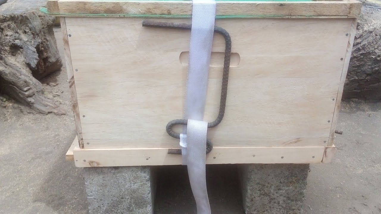 herramienta fácil de hacer para traslado de colmenas