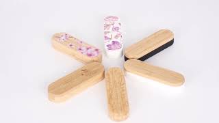 refillable Empty Bamboo eyeshadow Palette