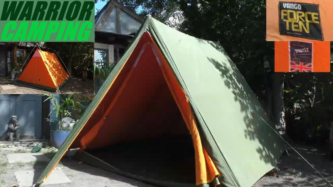 VINTAGE VANGO FORCE 10 MK5 UPGRADED WARRIOR EDITION CAMPING HIKING BACKPACKING BUSHCRAFT CAMPSITE UK