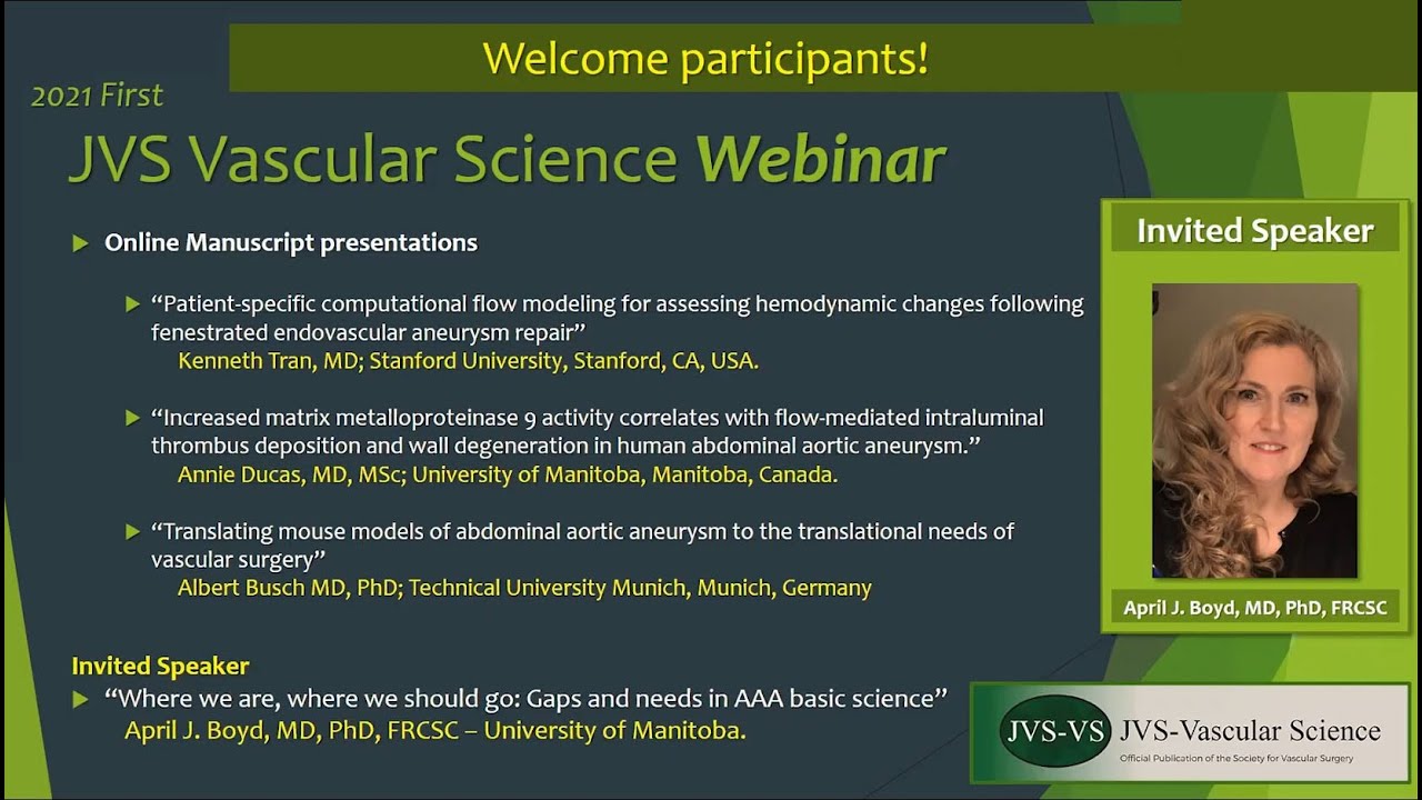 BUSCH - May 2021 JVS-Vascular Science Webinar