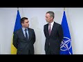 NATO Secretary General with Ukrainian Foreign Minister Pavlo Klimkin, 29 JAN 2015