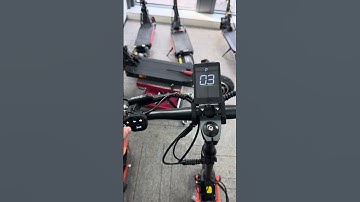 JOYOR S series electric scooter battery display incorrectly set #escooter