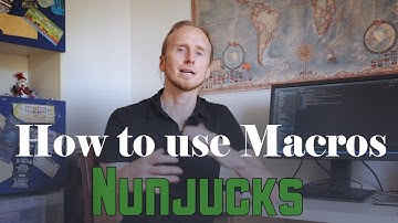 Gulp and Nunjucks 07 - Macros