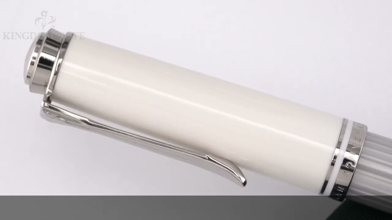 Pelikan ペリカン 万年筆 スーベレーン M405 シルバーホワイト F