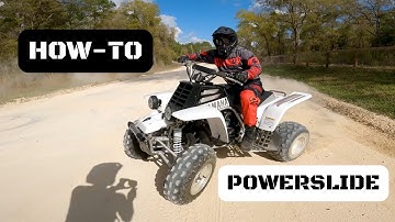 How-To Powerslide a Quad on both Dirt and Pavement! In-Depth Tutorial!